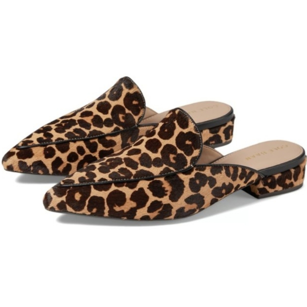 Cole Haan Women's Animal Print Mules - Picture 2 of 7